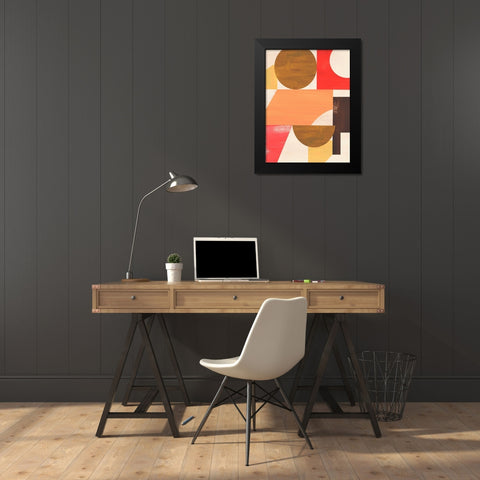 Ascend I Black Modern Wood Framed Art Print by Warren, Annie