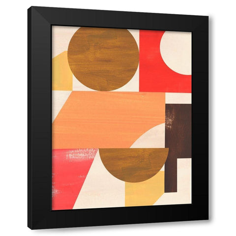 Ascend I Black Modern Wood Framed Art Print with Double Matting by Warren, Annie