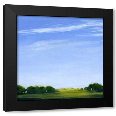 Horizon and Wisp I Black Modern Wood Framed Art Print by Popp, Grace