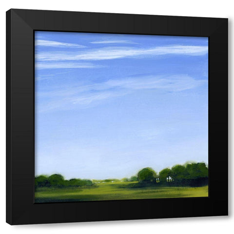 Horizon and Wisp II Black Modern Wood Framed Art Print by Popp, Grace