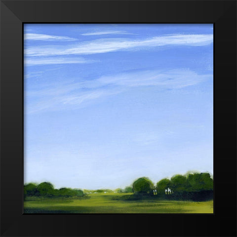 Horizon and Wisp II Black Modern Wood Framed Art Print by Popp, Grace