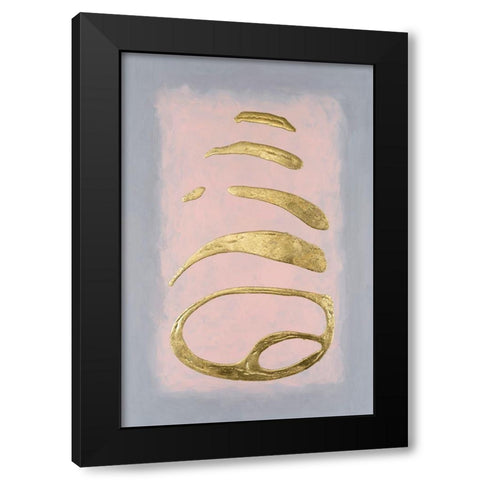 Altocumulus I Black Modern Wood Framed Art Print with Double Matting by Willett, Michael