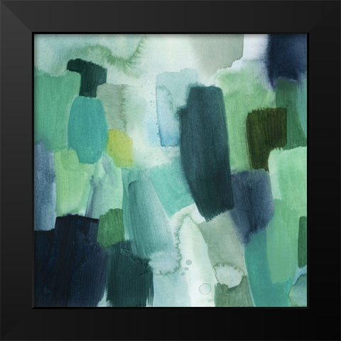 Pools Surface I Black Modern Wood Framed Art Print by Popp, Grace