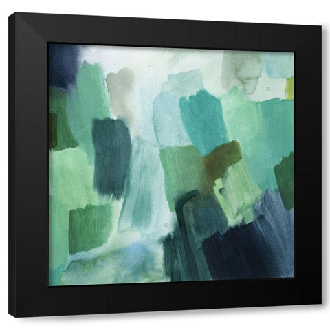 Pools Surface II Black Modern Wood Framed Art Print by Popp, Grace