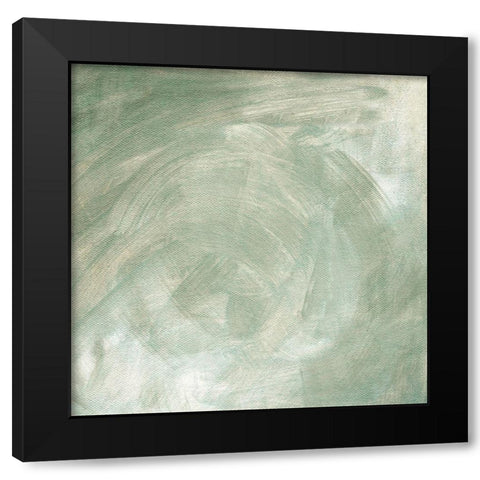 Gray Matter II Black Modern Wood Framed Art Print by Caroline, Emma