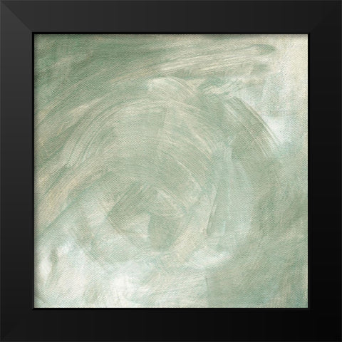 Gray Matter II Black Modern Wood Framed Art Print by Caroline, Emma
