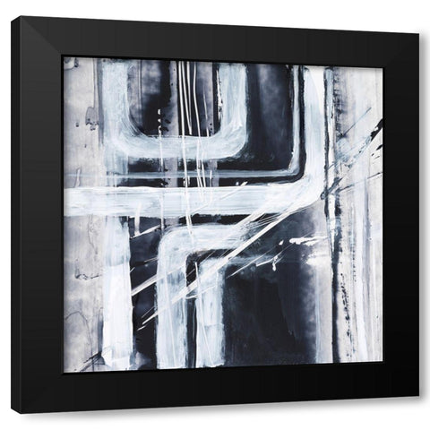 Turn Signal II Black Modern Wood Framed Art Print with Double Matting by Harper, Ethan