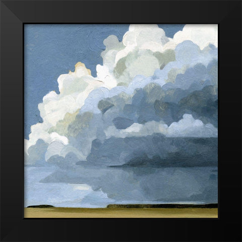 Dense Cumulus I Black Modern Wood Framed Art Print by Caroline, Emma
