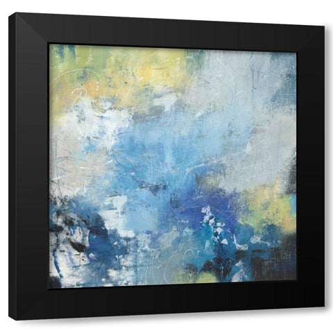 Inscribed II Black Modern Wood Framed Art Print by OToole, Tim