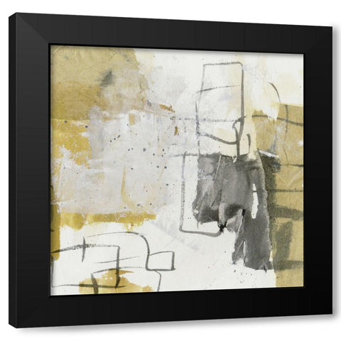 Loess Plateau I Black Modern Wood Framed Art Print with Double Matting by Wang, Melissa