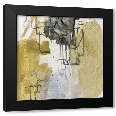 Loess Plateau IV Black Modern Wood Framed Art Print by Wang, Melissa