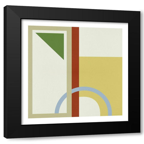 Pop Codes VII Black Modern Wood Framed Art Print by Wang, Melissa