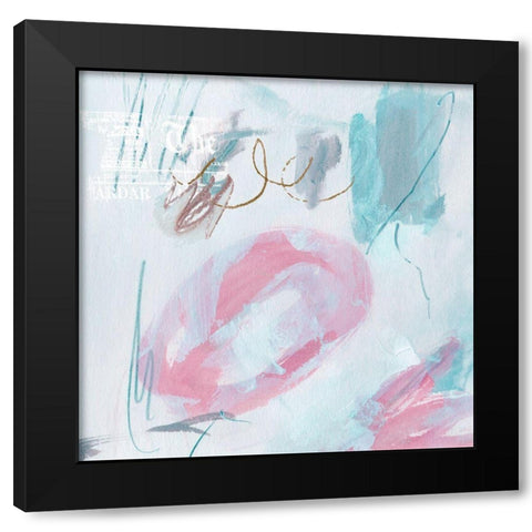 For Ages IV Black Modern Wood Framed Art Print with Double Matting by Wang, Melissa