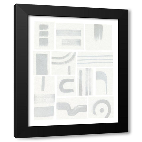 Modern Marks IV Black Modern Wood Framed Art Print by Popp, Grace