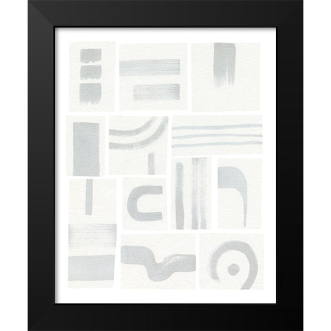 Modern Marks IV Black Modern Wood Framed Art Print by Popp, Grace