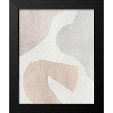 Shaping Soft I Black Modern Wood Framed Art Print by Popp, Grace