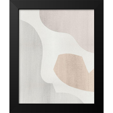 Shaping Soft III Black Modern Wood Framed Art Print by Popp, Grace