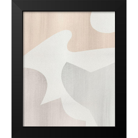 Shaping Soft IV Black Modern Wood Framed Art Print by Popp, Grace