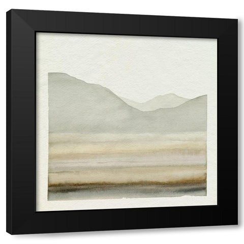 Desert Film I Black Modern Wood Framed Art Print by Caroline, Emma