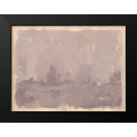 Foggy Inland II Black Modern Wood Framed Art Print by Green, Jacob