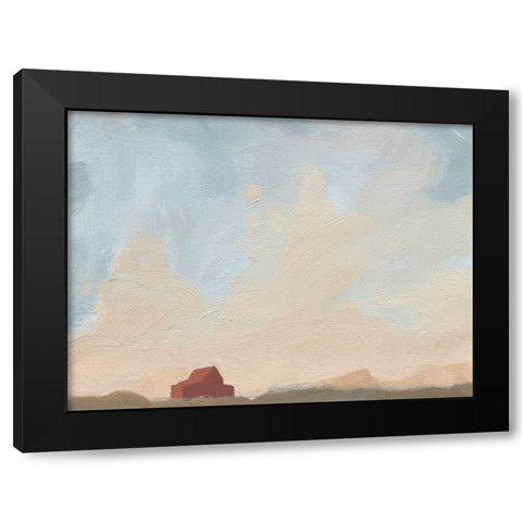 Late Summer Sky III Black Modern Wood Framed Art Print with Double Matting by Green, Jacob