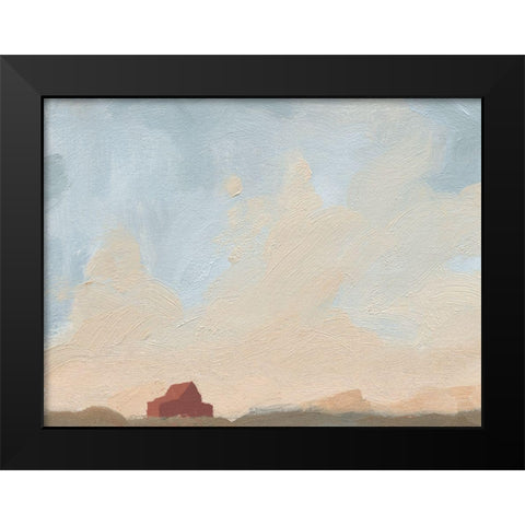 Late Summer Sky III Black Modern Wood Framed Art Print by Green, Jacob
