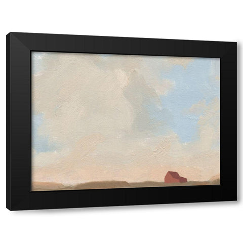 Late Summer Sky IV Black Modern Wood Framed Art Print with Double Matting by Green, Jacob