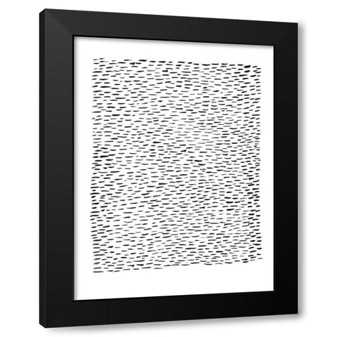 Unpretentious III Black Modern Wood Framed Art Print with Double Matting by Moore, Regina