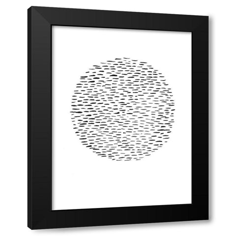 Unpretentious IV Black Modern Wood Framed Art Print by Moore, Regina