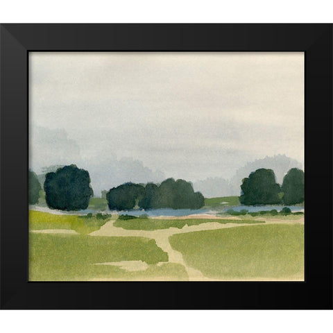 Streamside I Black Modern Wood Framed Art Print by Barnes, Victoria