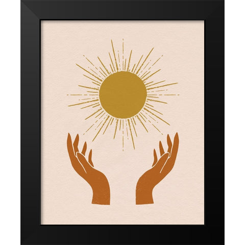 Celestial Reach I Black Modern Wood Framed Art Print by Barnes, Victoria