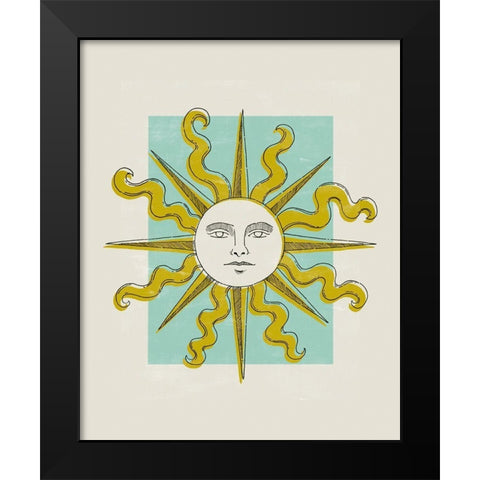 Sacred Symbols II Black Modern Wood Framed Art Print by Popp, Grace