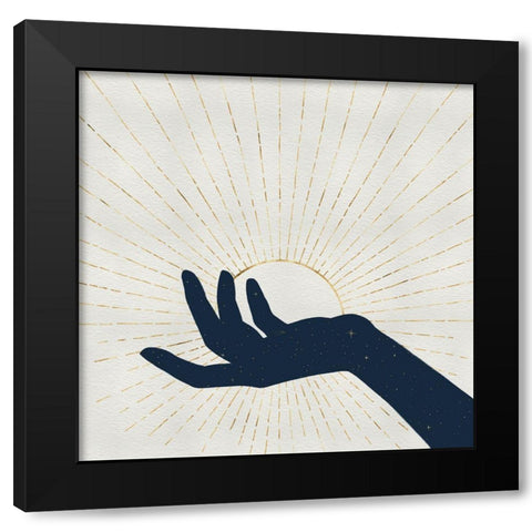 Palm Sunday I Black Modern Wood Framed Art Print with Double Matting by Popp, Grace