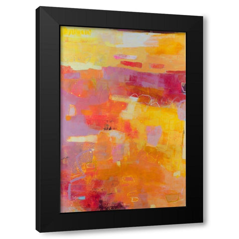 Viv II Black Modern Wood Framed Art Print by Jachimiec, Sue