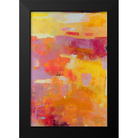Viv II Black Modern Wood Framed Art Print by Jachimiec, Sue
