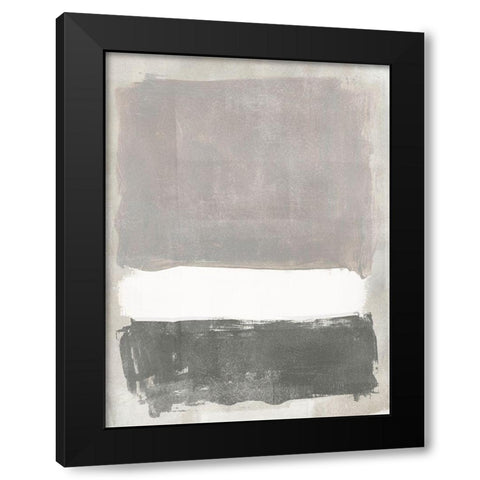 Paver Blocks II Black Modern Wood Framed Art Print with Double Matting by Parker, Jennifer Paxton