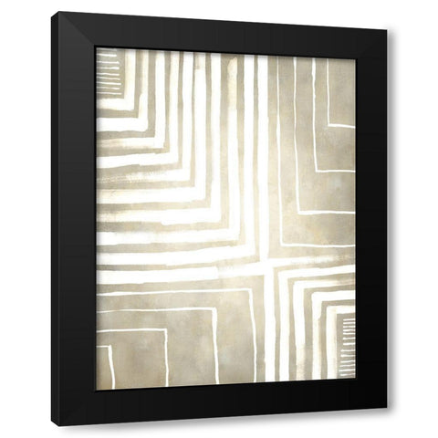 Neighborhood Maps I Black Modern Wood Framed Art Print by Parker, Jennifer Paxton