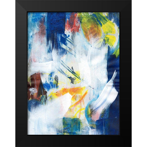 Cooler Days II Black Modern Wood Framed Art Print by Combs, Joyce