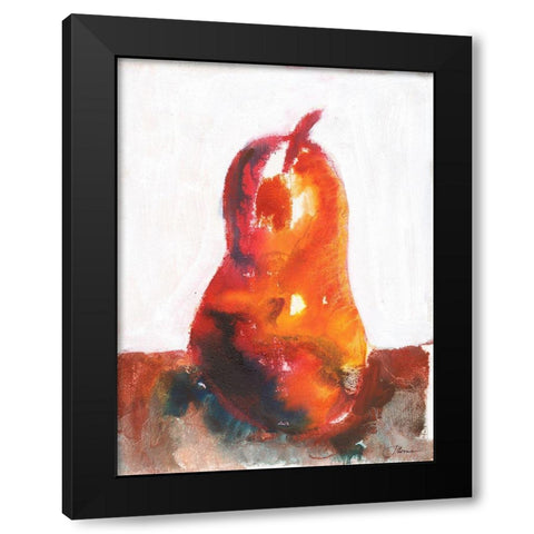 Optimistic II Black Modern Wood Framed Art Print with Double Matting by Combs, Joyce