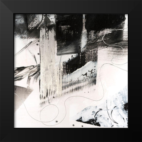 Contemporary I Black Modern Wood Framed Art Print by Combs, Joyce