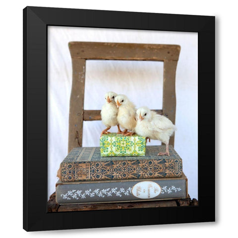 Tania Soderman Books II Black Modern Wood Framed Art Print by Soderman, Tania