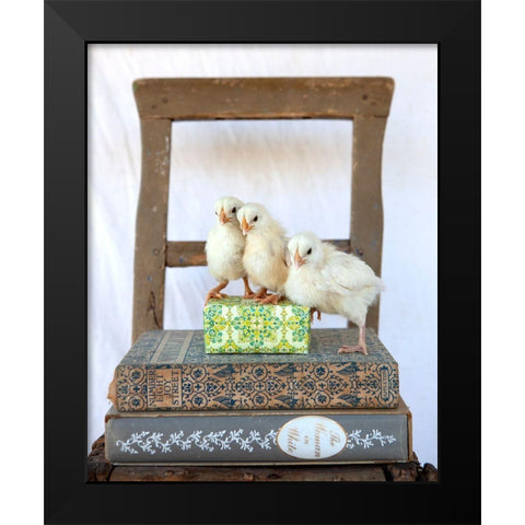 Tania Soderman Books II Black Modern Wood Framed Art Print by Soderman, Tania