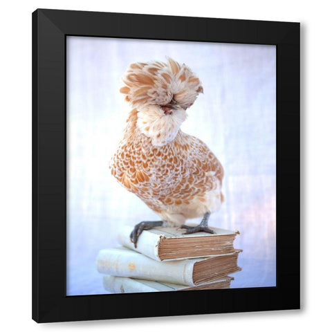 Tania Soderman Books V Black Modern Wood Framed Art Print by Soderman, Tania