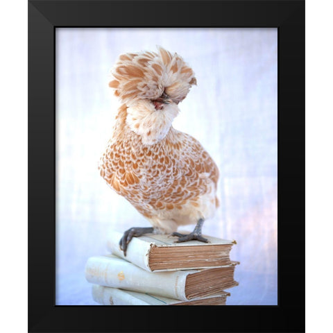 Tania Soderman Books V Black Modern Wood Framed Art Print by Soderman, Tania