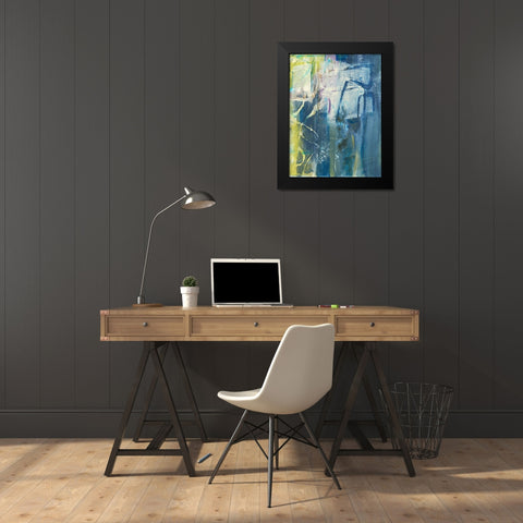 Enchanted Dreams II Black Modern Wood Framed Art Print by Combs, Joyce