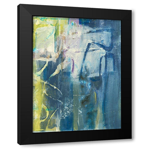 Enchanted Dreams II Black Modern Wood Framed Art Print with Double Matting by Combs, Joyce