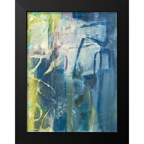 Enchanted Dreams II Black Modern Wood Framed Art Print by Combs, Joyce