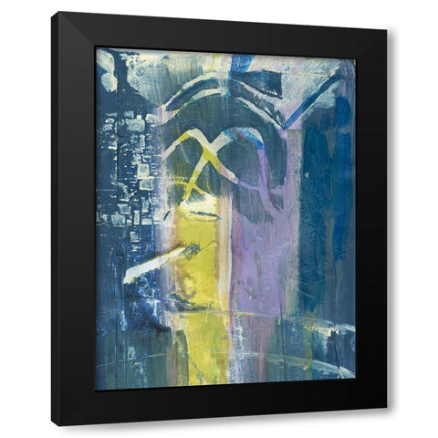 Enchanted Dreams III Black Modern Wood Framed Art Print with Double Matting by Combs, Joyce