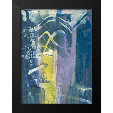 Enchanted Dreams III Black Modern Wood Framed Art Print by Combs, Joyce