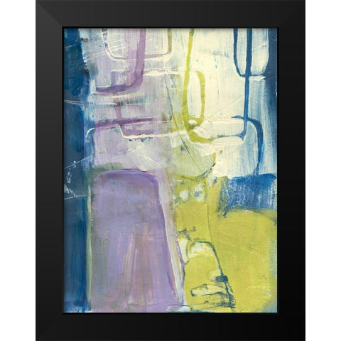 Enchanted Dreams IV Black Modern Wood Framed Art Print by Combs, Joyce